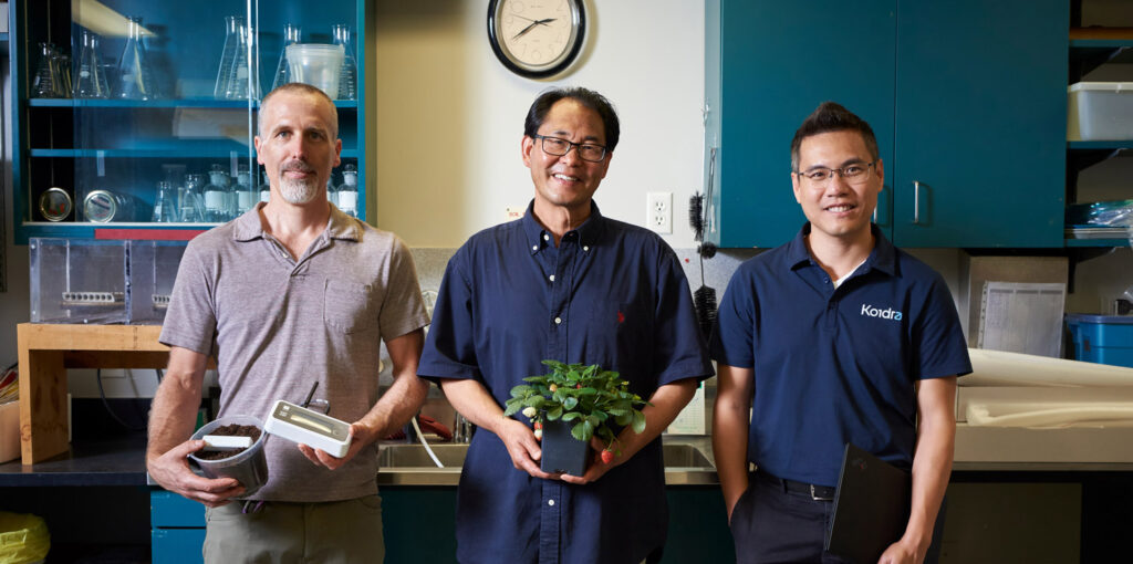 Autonomous strawberry production in Homegrown Innovation Challenge 2023